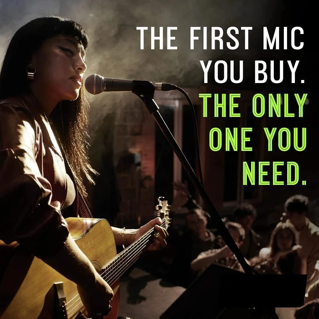 BETA58A Microfone com Cabo e Caixa, Microfone para Canto de Palco, Profissional, Com Fio, Shure, Karaoke, 3Pcs