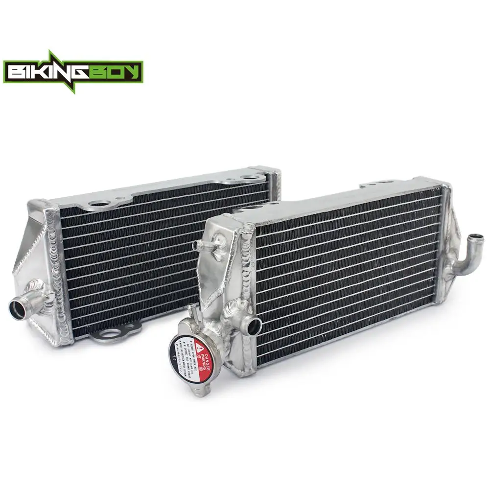 BIKINGBOY Engine Radiator Cooling For GAS GAS EC 125 00 01 02 03 04 05 06 07 08 09 10 11 12 13 14 15 EC125 Water Cooler Alloy MX