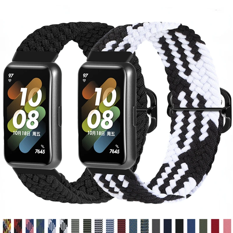 

Sport Nylon Strap For Huawei Band 7 Bracelet Loop Replacement Watchband Correa For Huawei Band 7 Strap band 7 Belt Accessories