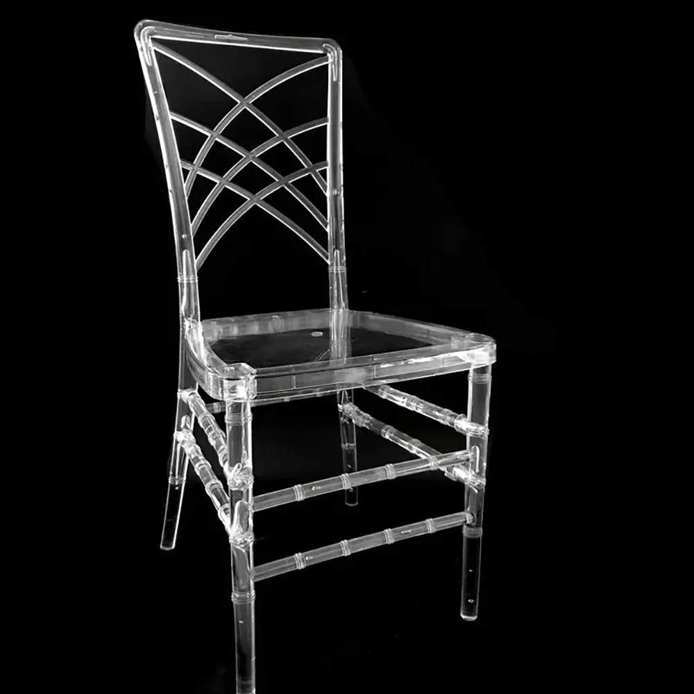 Wholesale clear acrylic chameleon chairs for weddings and banquet