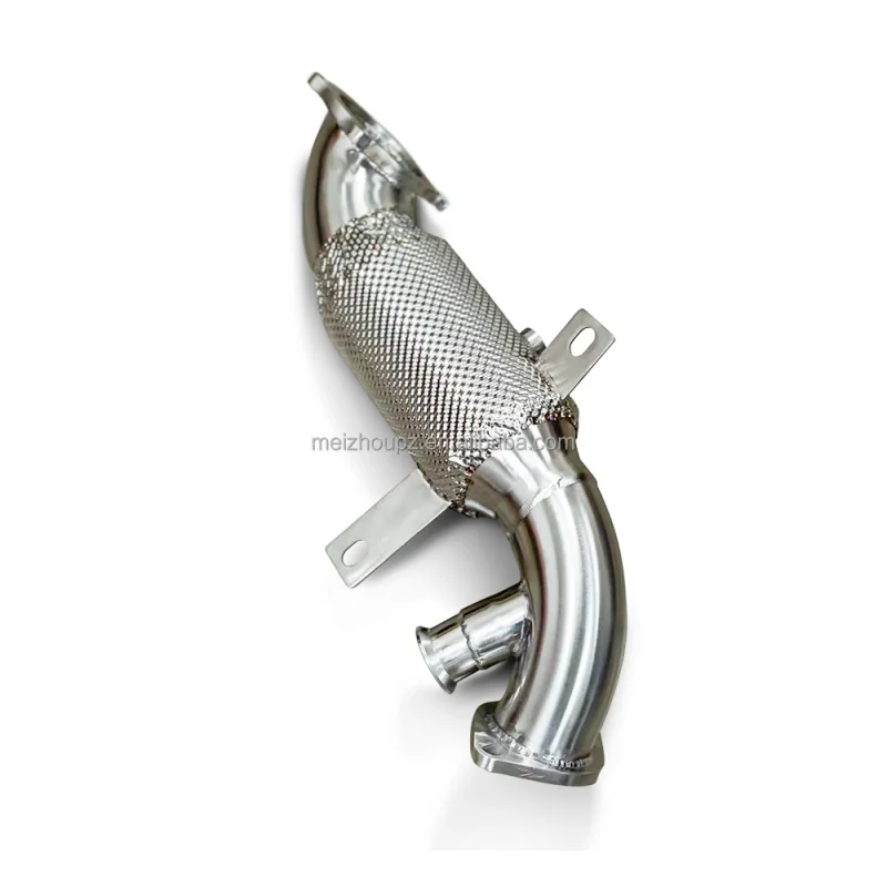 

Suitable for Alfa Romeo Giulia Stelvio 2.0T 2017-2021 Stainless Steel Exhaust Pipe with Catalytic Downpipe Wiht Heat Shield