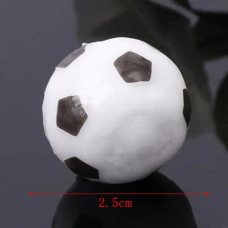 55KF 6Pcs/Set Soccer Ball Football Candles For Birthday Party Kid Supplies Decoration