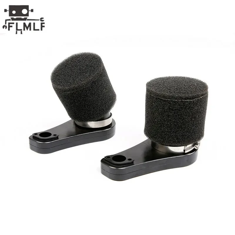 Rc Car Large Diameter Quick Release Straight Mouth or Elevation Type Air Filter Sponge Kit for 1/5 Hpi Rofun Rovan Km Baja Losi