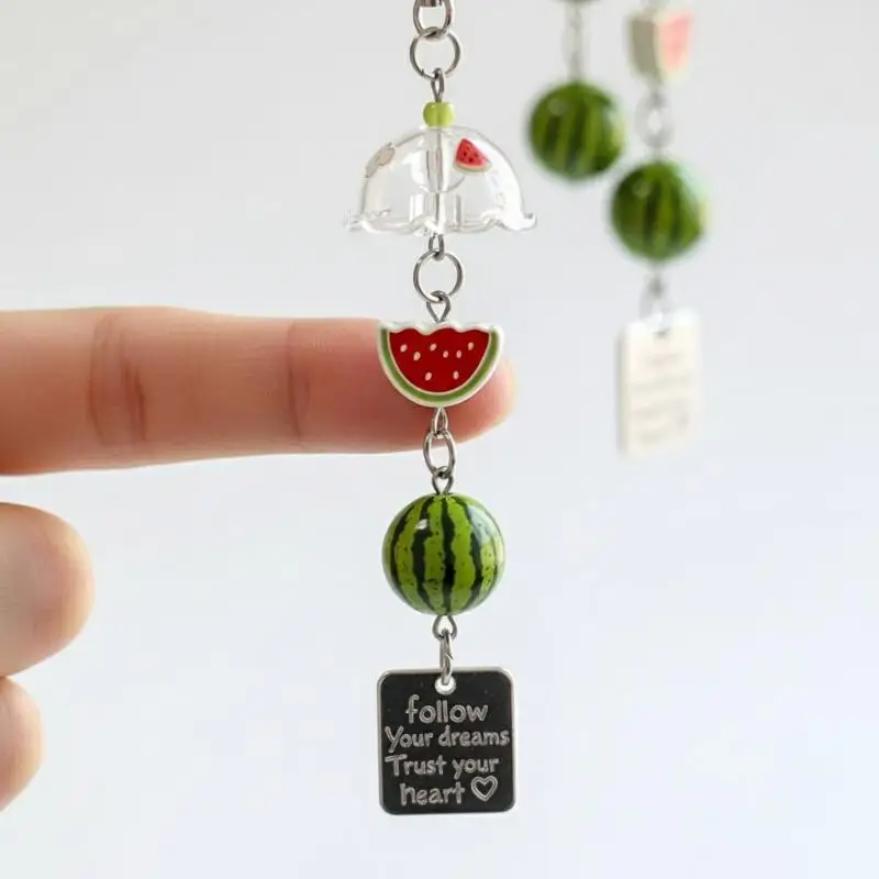 Wind Chime Pendant Keyring Creative Cute Design Phone Lanyard Essential Bag Accessory for Home Decorations Gifts
