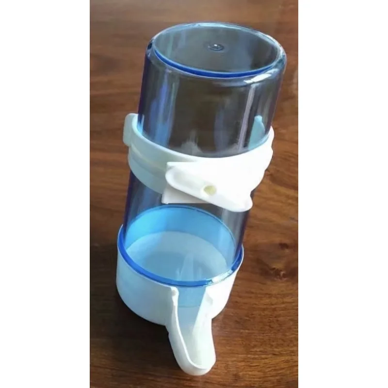 Automatic Drinking Cup Bird Water Feeder Dispenser Parrot Pigeon Pet Supplies Large-capacity Horizontal Parrot Feeding Supplies