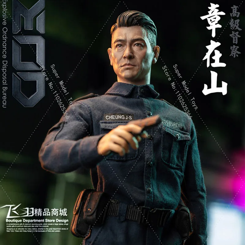 In Stock Alpha005 1/6 Full Set Male Soldier Hong Kong EOD Bureau Officer Cheung J.S Actor Andy Lau 12