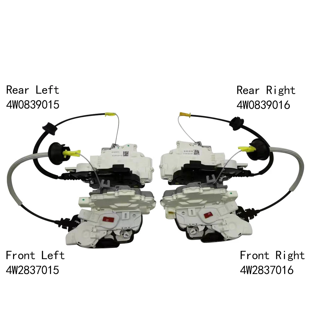 Door Lock Actuator right-hand drive For Bentley FLYING SPUR 4W2837015 4W2837016 4W0839015 4W0839016