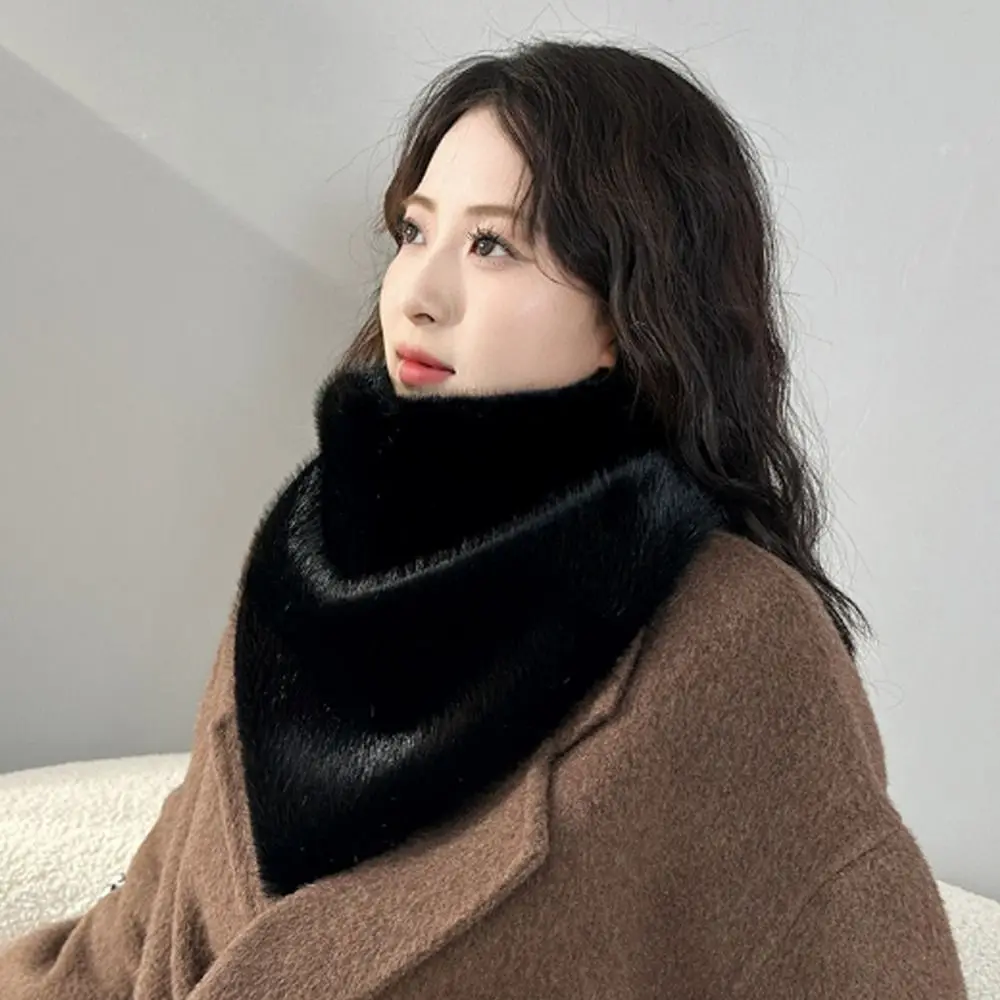 New Faux Fur Faux Fur Scarf Long Wrap Soft Neck Warmer Leopard Pattern Multicolor Scarf Daily Wear