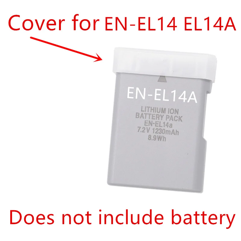 1-20 шт. EN-EL14 EN-EL14A защитный чехол для аккумулятора для Nikon D3300 D3400 D3500 D5100 D5200 D5300 D5500 D5600 Coolpix P7000