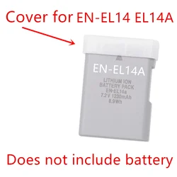 1-20Pcs EN-EL14 EN-EL14A Battery Cover Protect case for Nikon D3300 D3400 D3500 D5100 D5200 D5300 D5500 D5600 Coolpix P7000