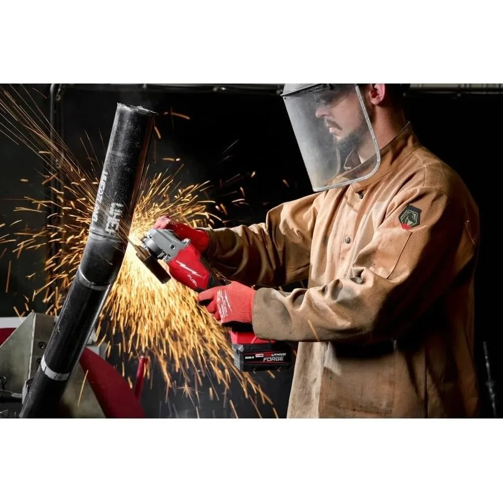 Industrial Grade 7-Inch Air Angle Grinder with High Torque for Heavy-Duty Applications