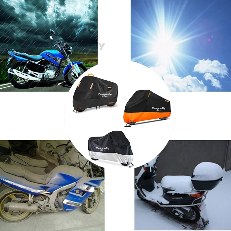 Dragonfly-cubierta impermeable para motocicleta, cubierta para Honda CR80R, CR85R, CR125R, CR250R, CR 80R, 85R, 125R, 250R, todo el año, a prueba de polvo, UV