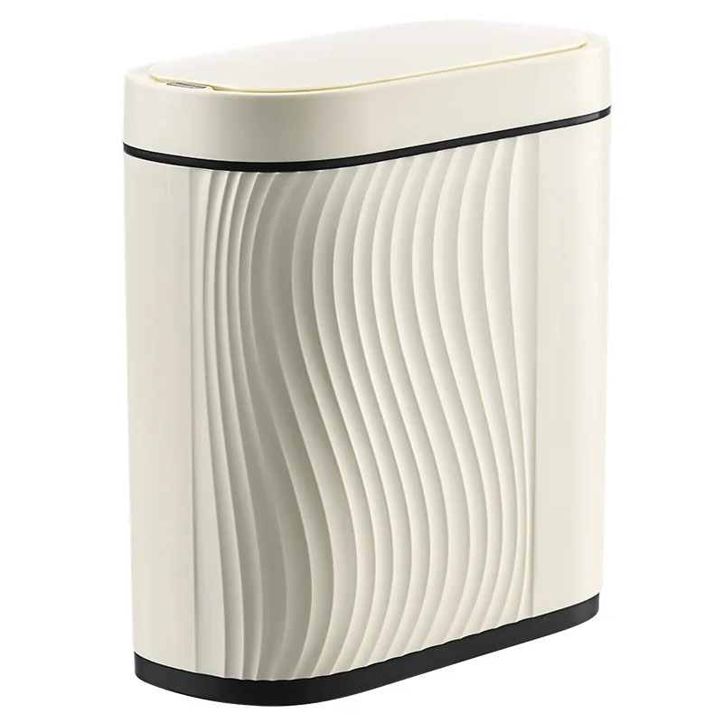 

Интеллектуальное индукционное мусорное ведро для туалета и дома, автоматический санитарный контейнер для узких пространств