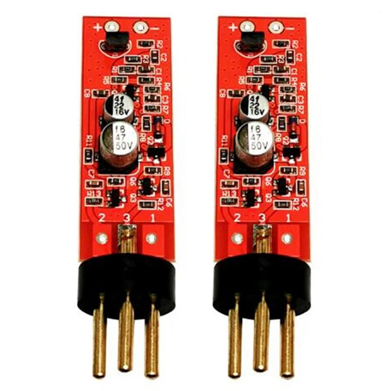 

2X Diaphragm Baby Bottle Condenser Microphone DIY Production Repair Modified Circuit Board With Plug