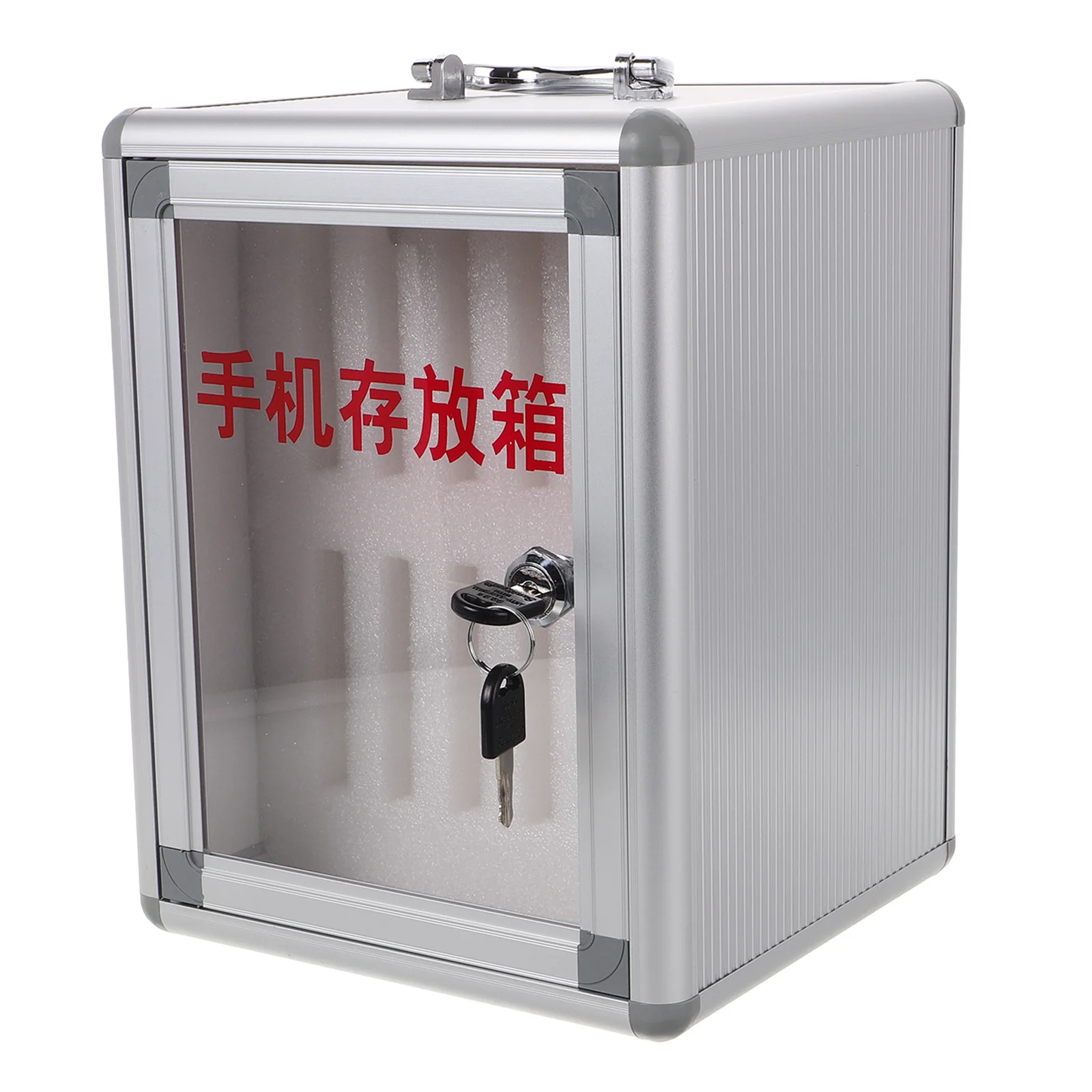 

Cell Phone Locker Storage Bins Safe Deposit Box EPE Foam Protection Classroom Office Factory Use Phone Holder Cabinet