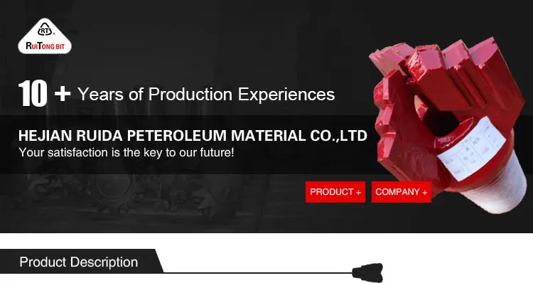 195mm Step Type Drilling Drag Bit Tools Parts Drill Oil Well or Water Well