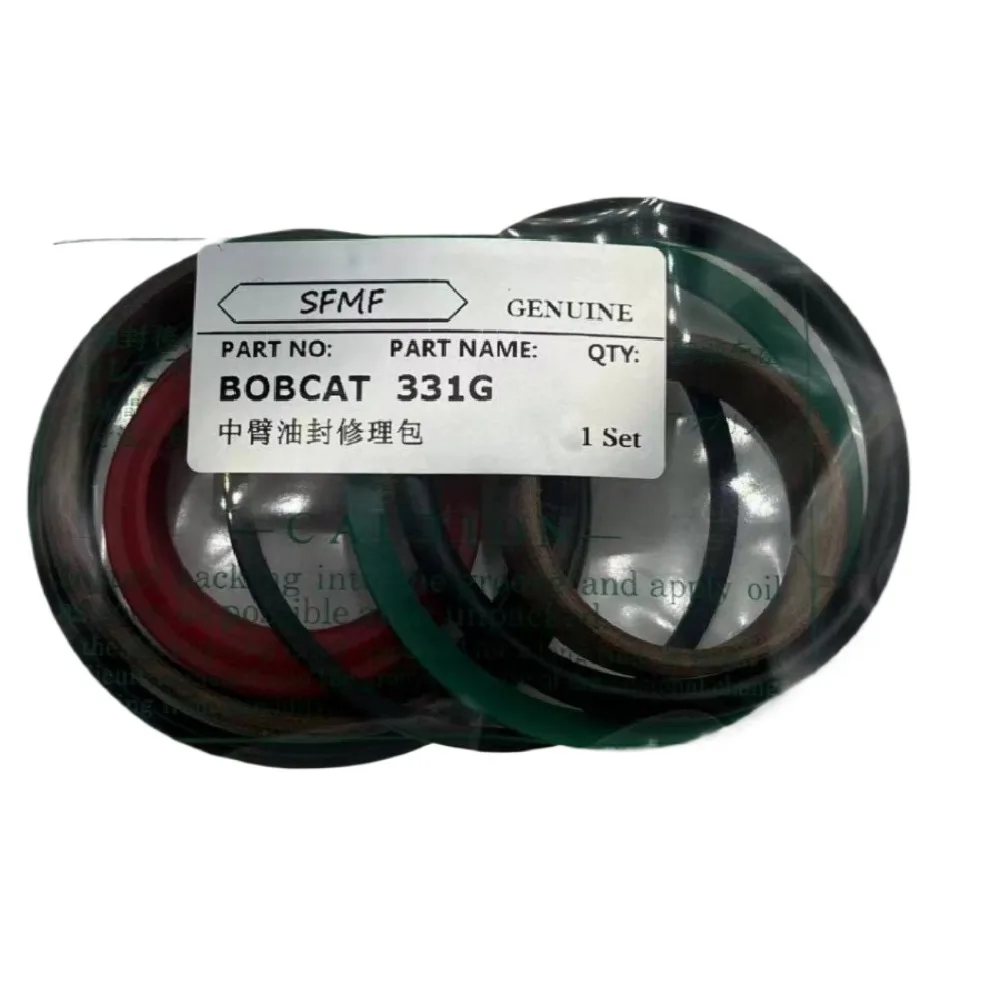 For Bobcat  Doosan E20 E17 MX331 Rotary Motor Rotary Motor Oil Seal Repair Kit Excavator Accessories