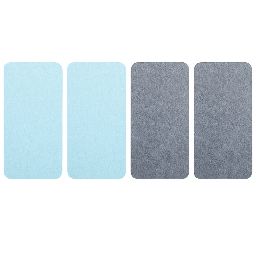 

2Pcs Diatomite Absorbent Drink Coasters Water Absorption Pads for Kitchen Bathroom Toilet Countertop Anti-Slip Surface