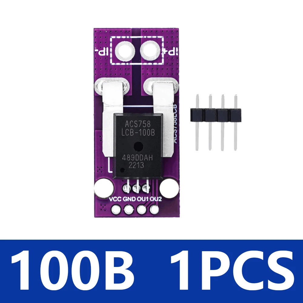 5 Pièces Capteur De Courant ACS758LCB-050B-PFF-T 200A - Module ACS758 Epdpekc