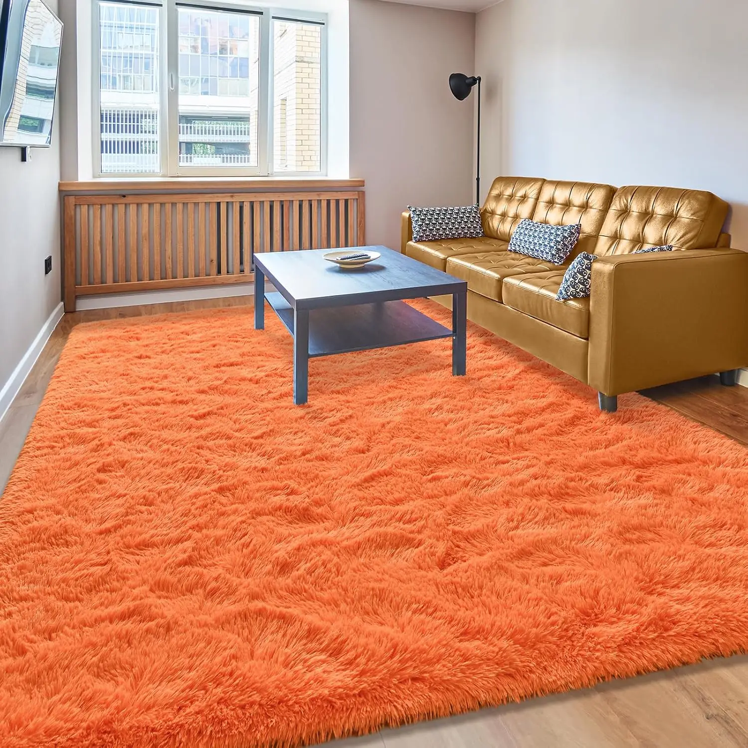 

Rugs For Bedroom Long Plush 4X6 Feet Area Rug For Living Room Ultra Soft Shaggy Carpet For Home Decor Fluffy Mat Rug For