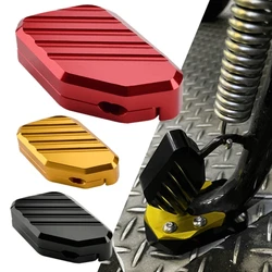 Anti-skid Motorcycle Side Stand Extender Plate Foot Stand Auxiliary Kickstand Extension Pad for Xamx300 125 250 350 400 H9EE