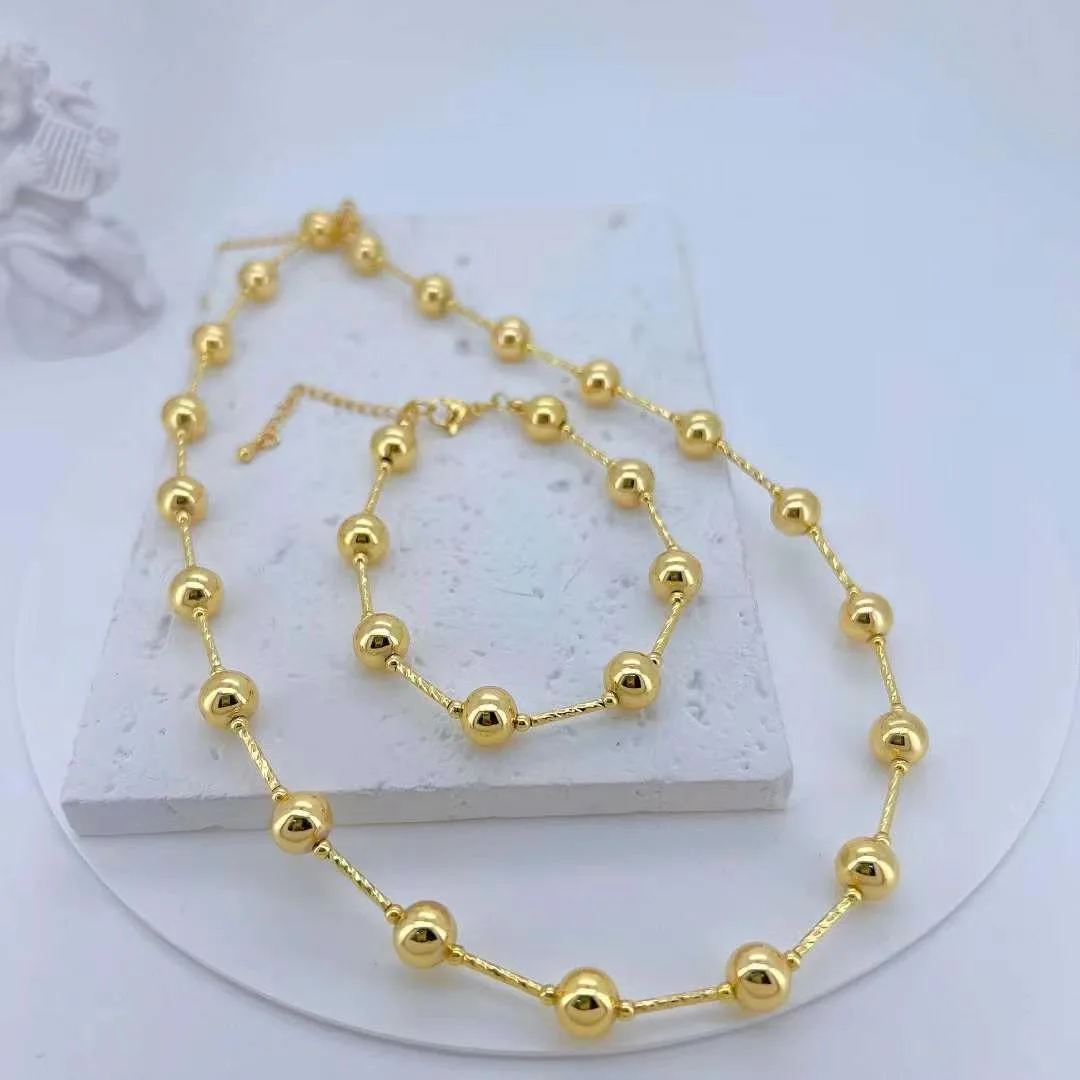 18K vergoldete Abstandshalterperlen für die Schmuckherstellung, Trennperlen für Perlen, 2mm-6mm Armbandperlen, DIY-Schmuckzubehör – Detail 24