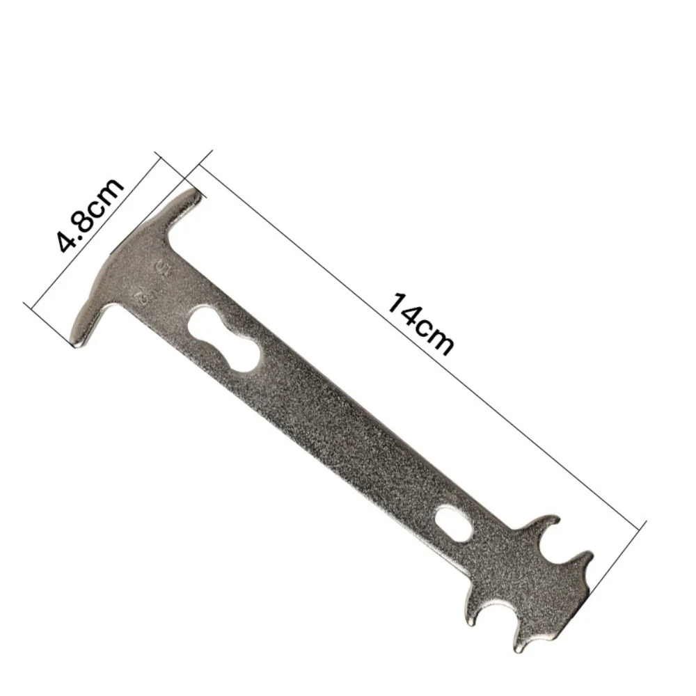 

Bike Chain Checker Gauge Wear Indicator Measurement Tool for Road Mountain Hybrid Bicycle Chain Repair Maintenance Ruler