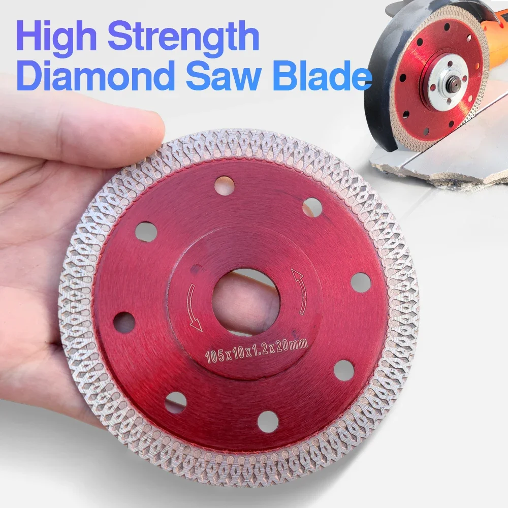 Diamond Saw Blade Disc 105/115/125mm For Porcelain Tile Ceramic Dry/Wet Cutting Stone Cut off Saw Blade Diamond Cutting Disc