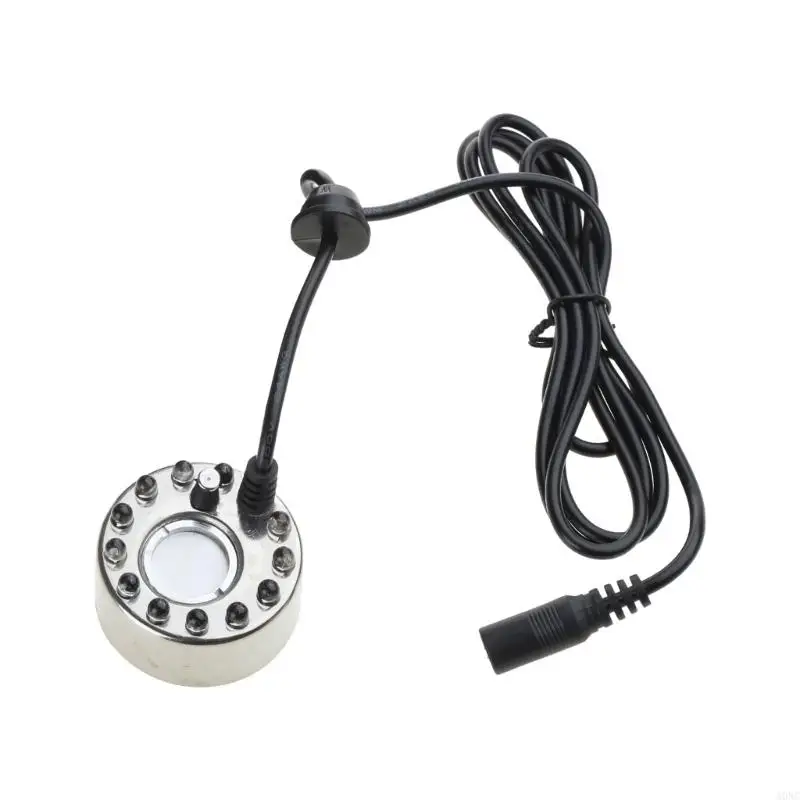 A0NC Soltrasonic Maker với LED Light Water Pond Fogger Halloween Party Atomizer