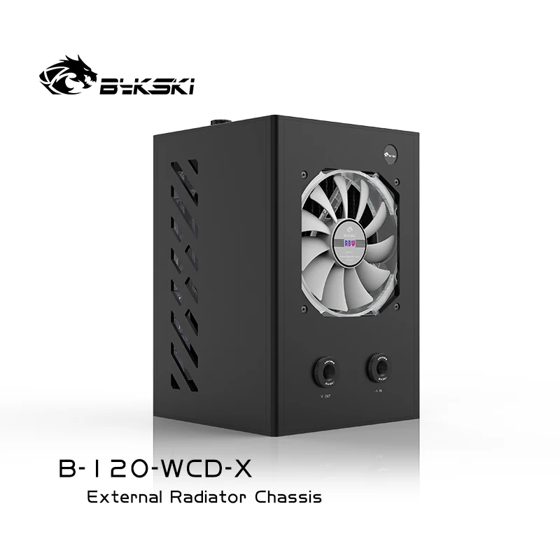 

Bykski B-120-WCD-X External Water-cooled 120 Radiator Laptop Server System Liquid Cooling Integrated Independent Installation