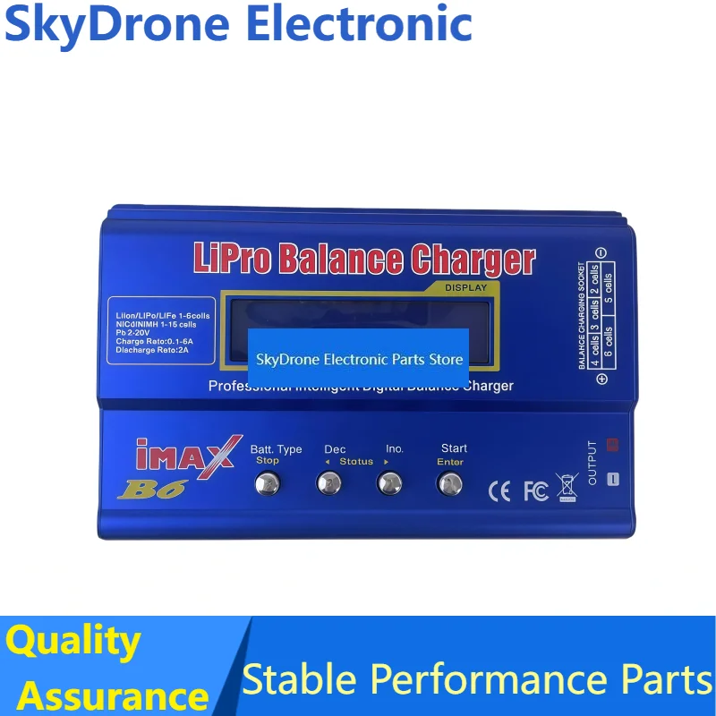 SkyDElIMAX B6 Lipo Balance Charger Discharger AC Power 12V 5A Adapter For Rc Car 80W Battery Charger
