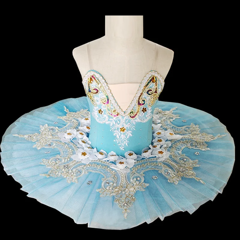 

Blue Swan Lake Professional Ballerina Ballet Tutu For Child Kids Girls Women Adult Ballerina Party Ballet Dance Costume Girls