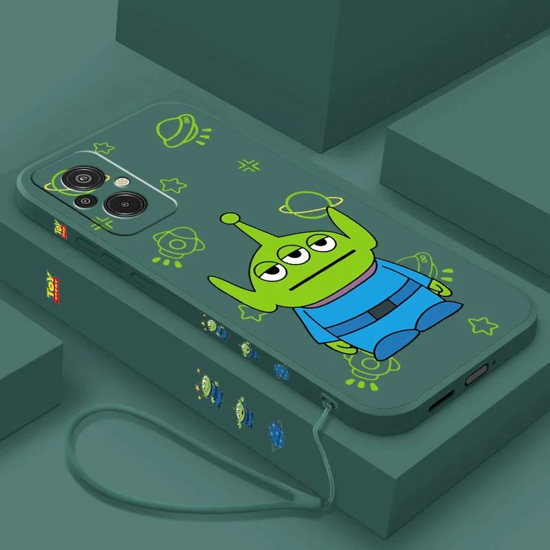 Disney Toy Story Liquid Left Rope Phone Case For Redmi 6 7 8 9 10 11 12 13 K30 40 50 60 AT X A1 Ultra Pro Shell Soft Cover Capa