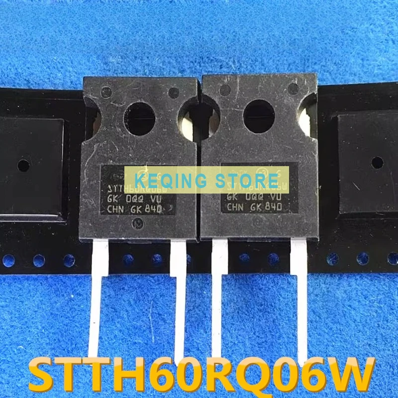 10PCS Used+Not NEW+Send after Measure STTH60RQ06W Imported quick recovery diode 60A 600V TO-247 STTH60RQ06WL