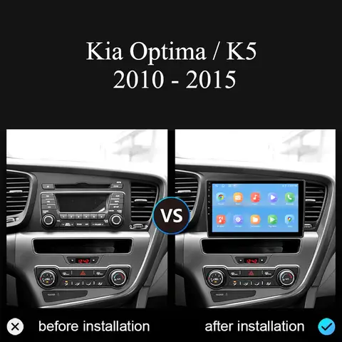 8G + 128G 안드로이드 14.0 Kia Optima 3 K5 2010 - 2015 자동 멀티미디어 스테레오 DVD HU 네비게이션 GPS 모니터 라디오 스테레오 Carplay