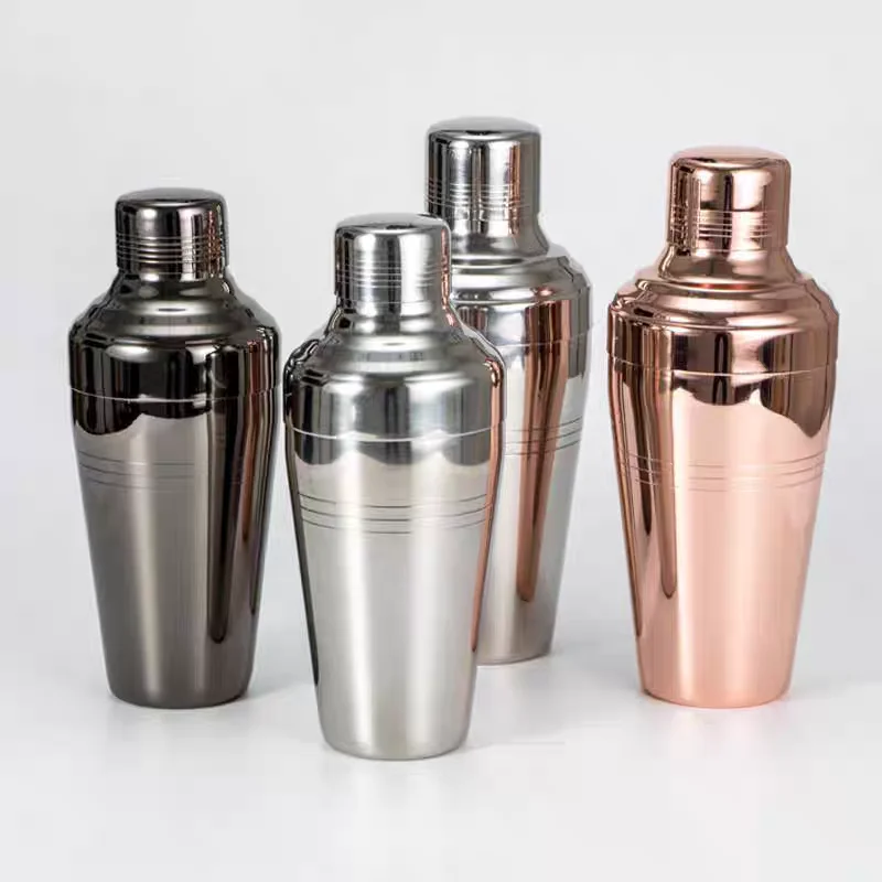 

510ml Stainless Steel Cocktail Boston Bar Shaker Japanese Style Mirror Finish Bar Wine Drink Mixer Set Barware