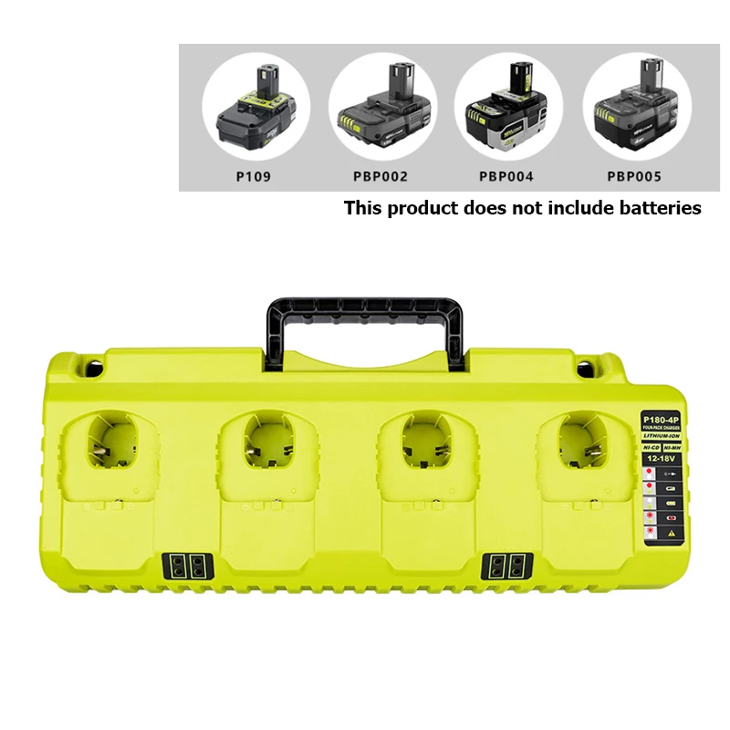 Tool Accessory NI-CD NI-MH Li-ion Battery Charger For RYOBI 12V 14.4V 18V ONE+ Serise Charger P102 P103 P104 P105 P107 P108