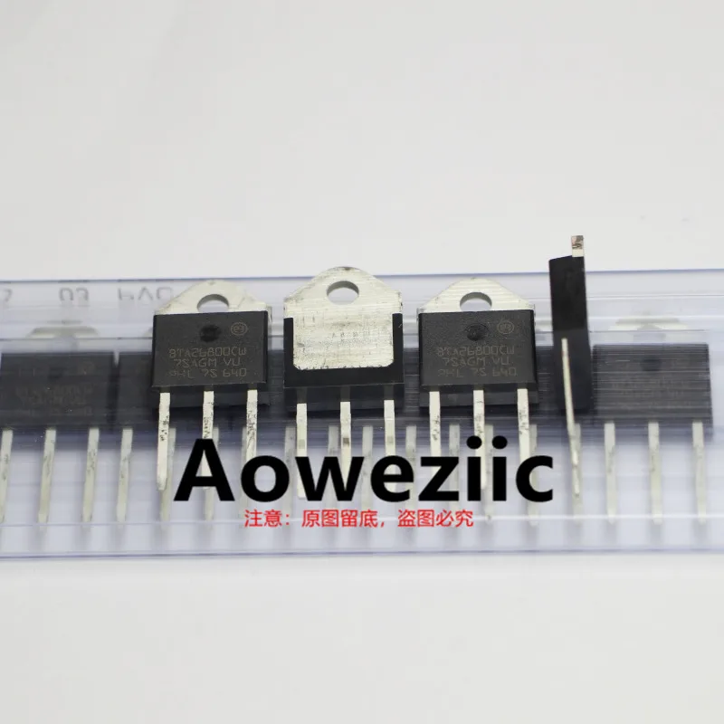 Aoweziic 100% new imported original  BTA26800CW  BTA26-800CW    BTA26-800CWRG  TO-247  Bidirectional thyristor 25A 800V