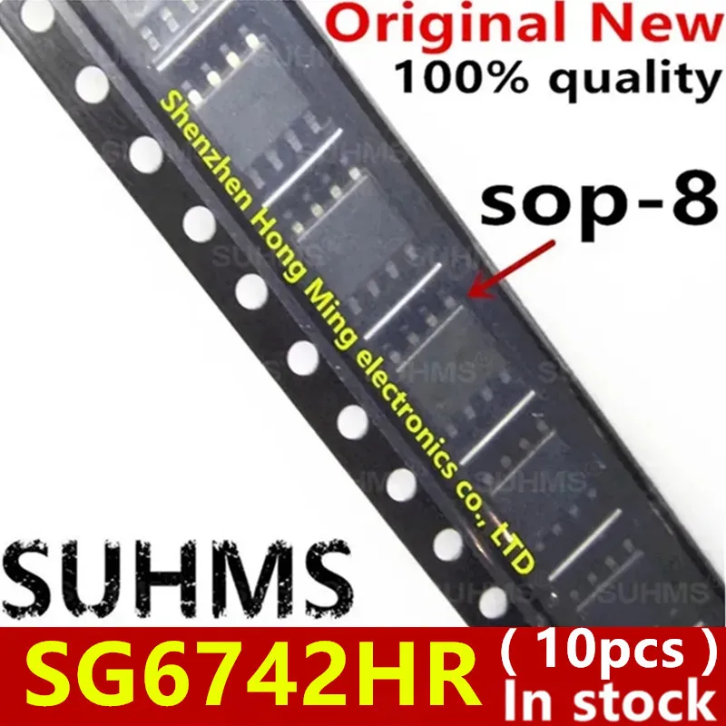 (10piece)100% New 6742HR SG6742 SG6742HR sop8