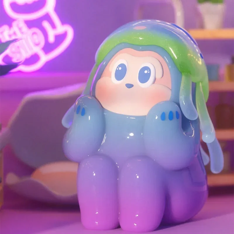 العثور على يونيكورن ذا سلو الغواصة شقة سلسلة صندوق أعمى اللعب Kawaii أنيمي عمل الشكل مفاجأة صندوق غامض دمى الفتيات