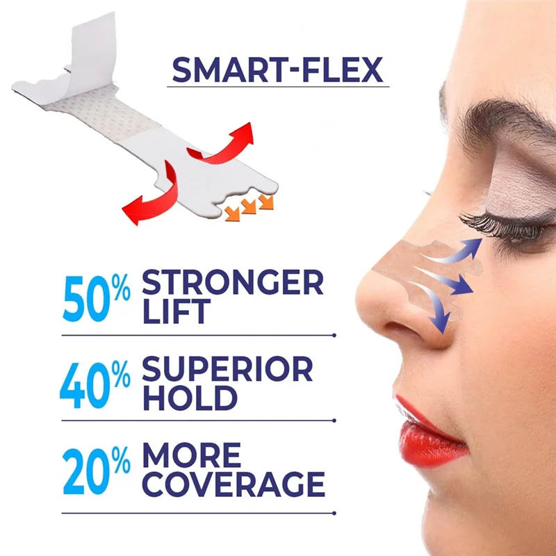 ABRB 코골이 방지 스트립, 향상된 공기 흐름, 코막힘 완화, 강력한 코골이 방지 솔루션, 30개입