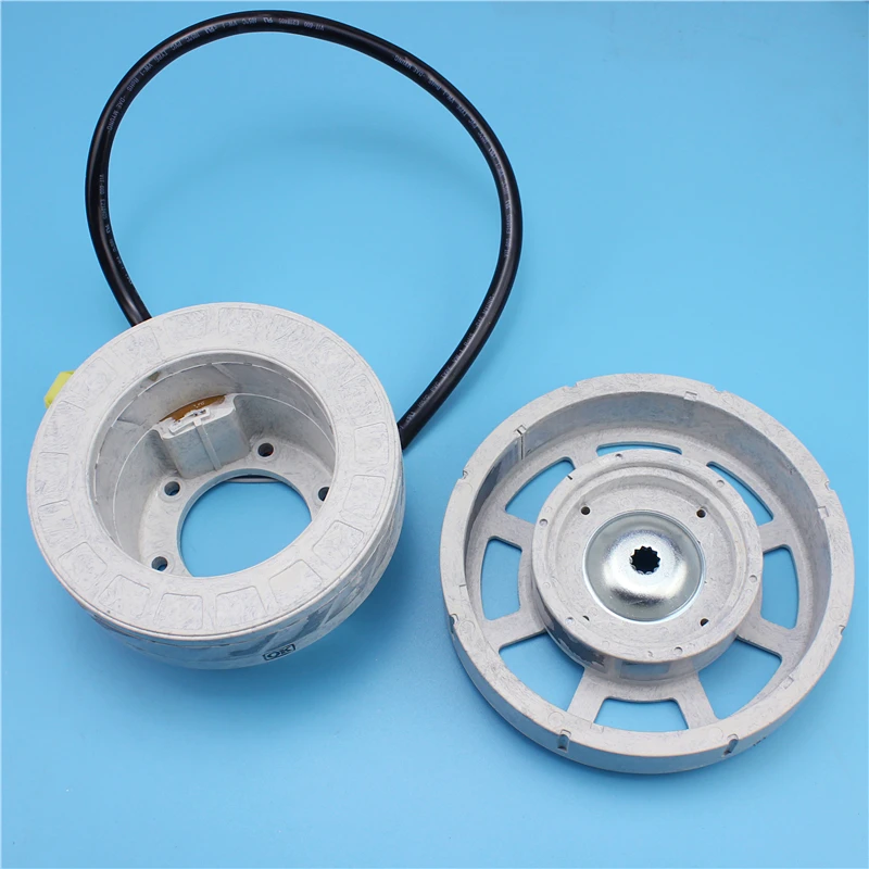 Washing machine direct drive motor variable frequency motor