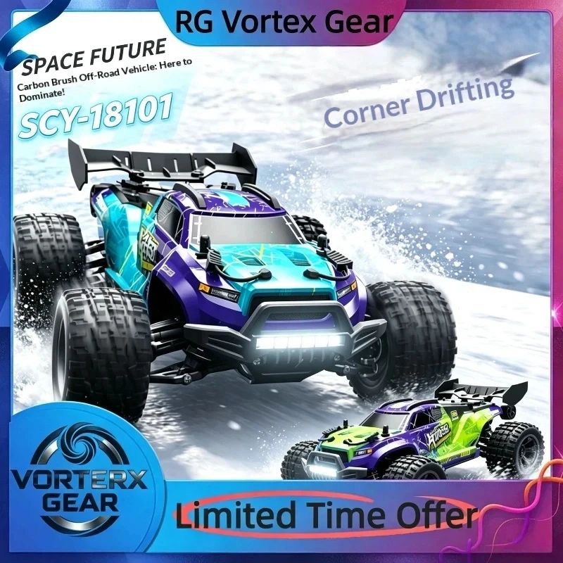 【In Stock】Scy-18101 18101pro Remote Control Car 1:18 Professional Rc Four Wheel Drive High Speed Drifting Off Road Racing Car