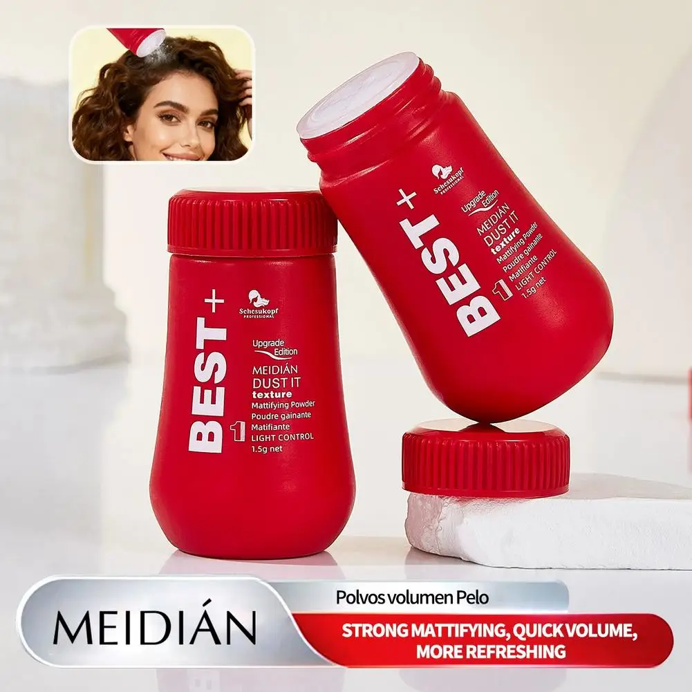1/2PCs Fluffy Hair Powder Hair Volumizer And Texture Powder Matte Powder Oil-absorbing Powder Men Women Hair Styling No-Wash
