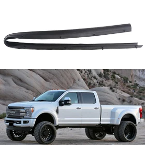 For Ford F250 F350 F450 F550 Super Duty  Door Lower Weatherstrip 1999-2016 F81Z-2520758-AA Front Seal Rubber Car Accessories