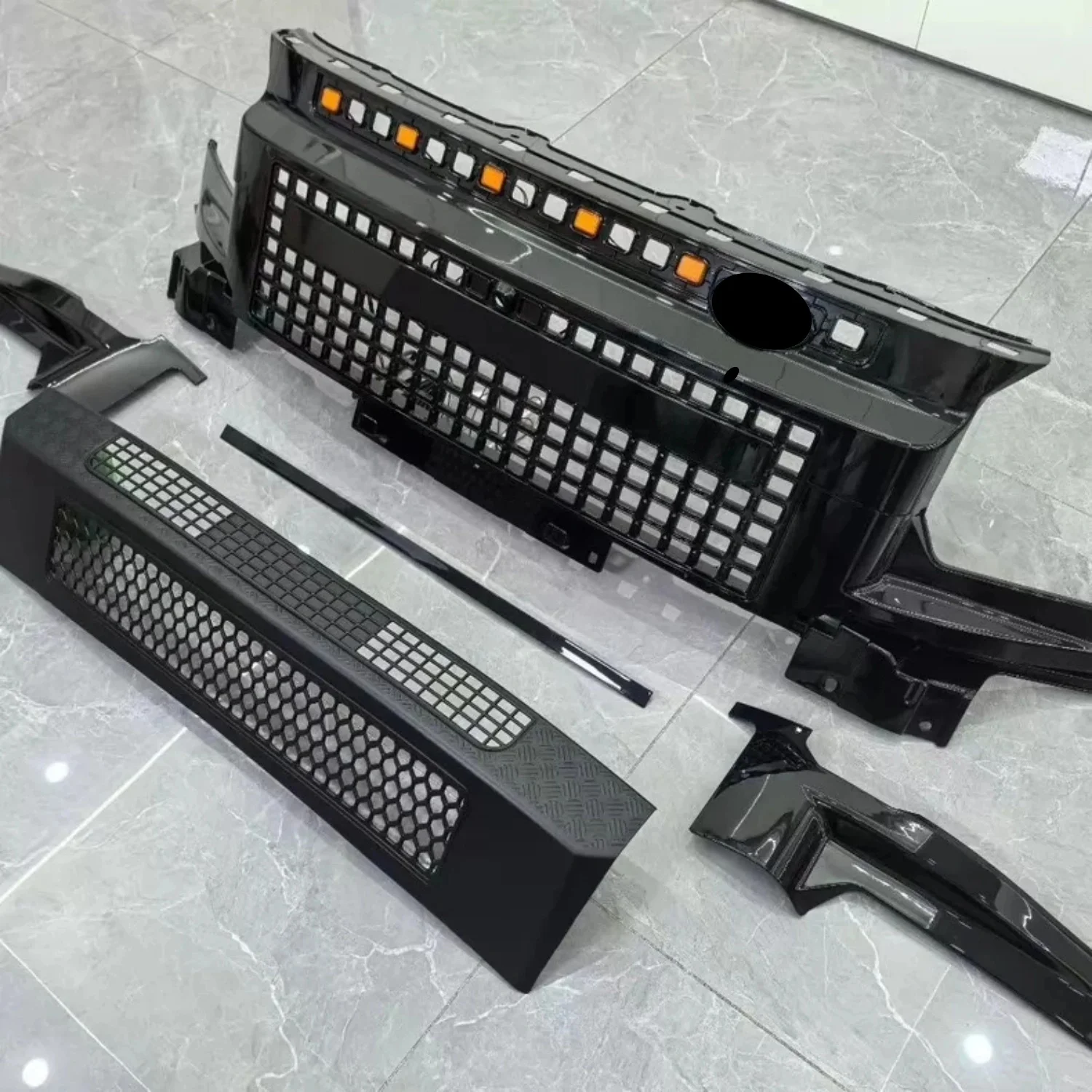 Car Front Bumper grille for JETOUR Traveler T2 modified Mask Radiator Grill