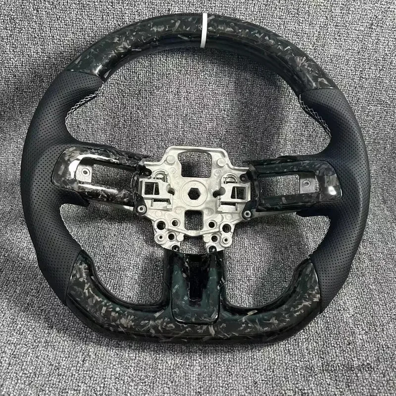 

Customized Forged Real Carbon Fiber Steering Wheel for Ford Mustang GT 2015-2023