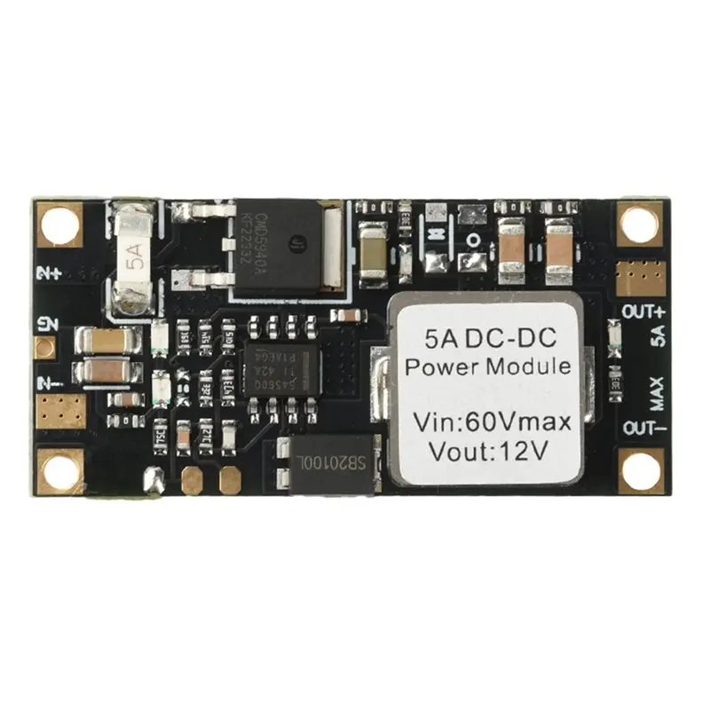 M12K-10X DC-DC 6.5V-60V To 5V Voltage Stabilizing Step-Down Module Mini-Low-Profile Buck Converter Power Supply 5V