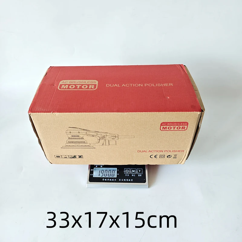 Electric Eccentric Sander Diameter 150mm Brushless Adjustable Speed Eccentric Distance 5mm Sandpaper Grinder