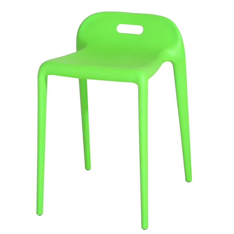 Plastic stools, minimalist modern chairs, restaurant dining stools, household restaurants, adult thickened outdoor balconies